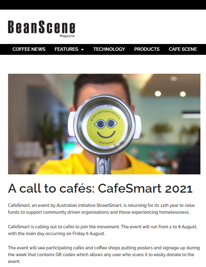 A call to cafes: CafeSmart 2021