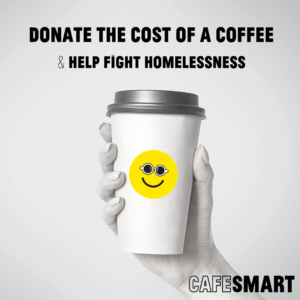 Donate the cost of a coffee & help fight homelessness